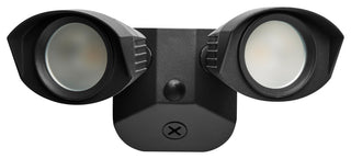 LED Dual Head Security Light, Black