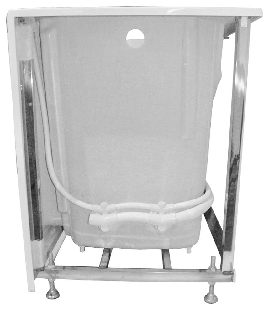 EZWT-3060 60"x30" Walk-In Tub, Soaker Series, Right Model
