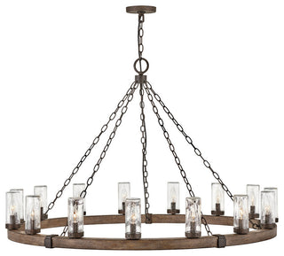 Sawyer 15-Light Outdoor Hanging, Sequoia