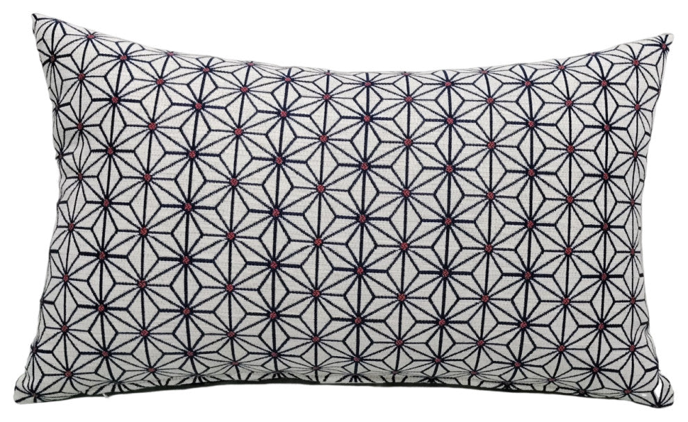 Kimberly Ann Indoor/Outdoor Throw Pillow, Set of 2, Nantucket, 12" X 20"