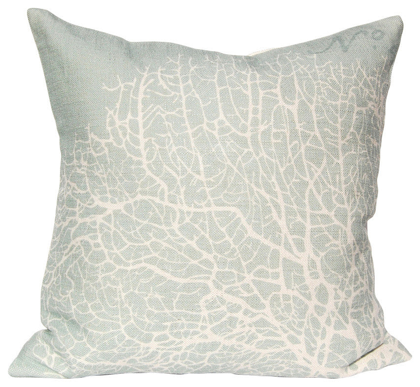 Seafan Pillow, Silverberry