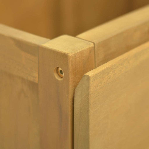 vidaXL Bathroom Cabinet Bathroom Cupboard Storage Cabinet Solid Wood Teak