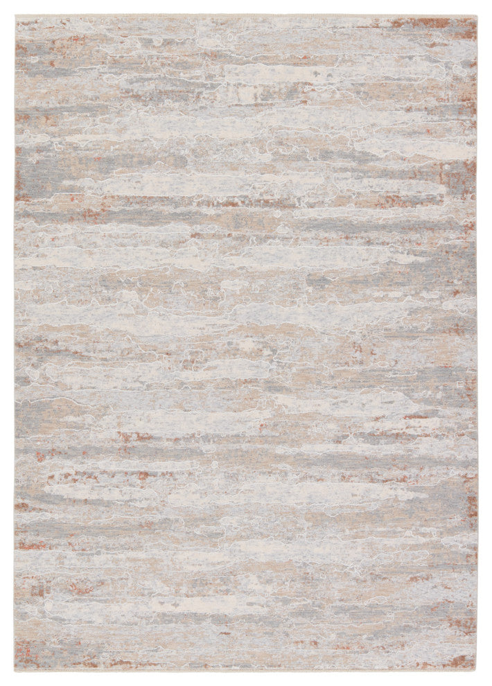Jaipur Living Taroko Abstract Tan/ Cream Area Rug 4'X6'
