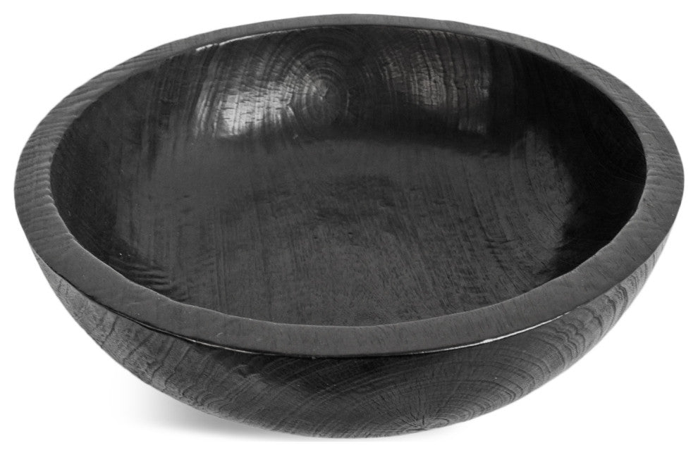 Java Ebony Teak Wood Bowl