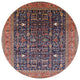 Ahgly Company Indoor Round Mid-Century Modern Area Rugs, 5' Round