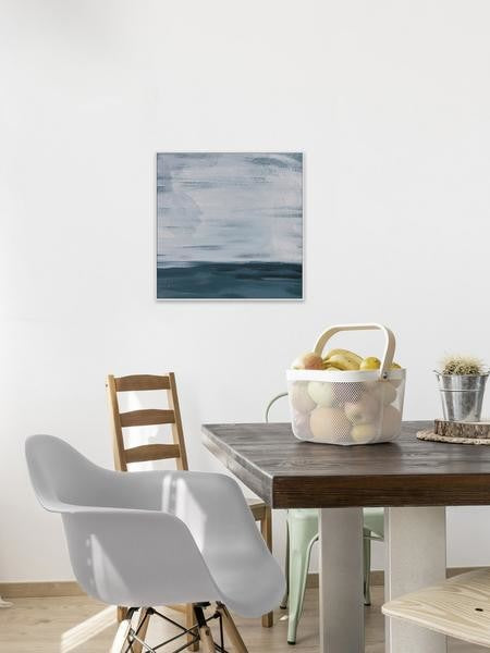 "See Beyond" Floater Framed Painting Print on Canvas, 48"x48"