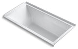 Kohler Underscore Rectangle 60" X 30" Alcove Bath w/ Right-Hand Drain, White