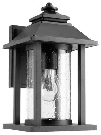 7271-69 Crusoe Transitional Light Outdoor, Noir