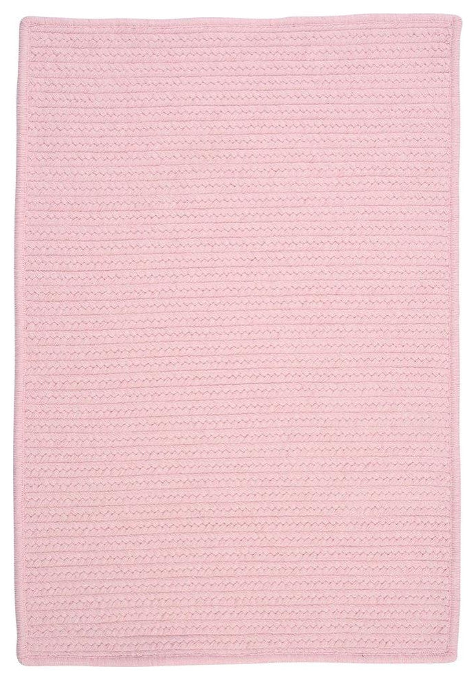 Colonial Mills Rug Westminster Blush Pink Rectangle, 8x10
