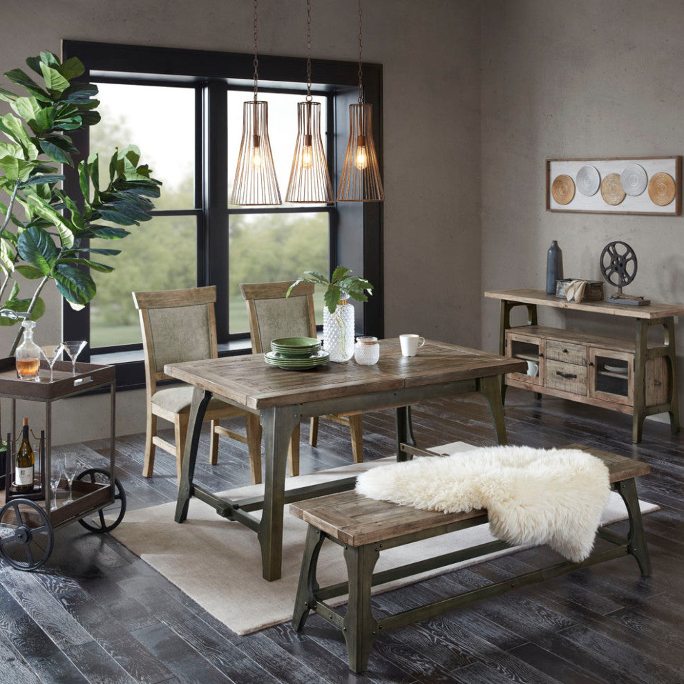INK+IVY Oliver Classic Wood Dining Chairs, Set of 2