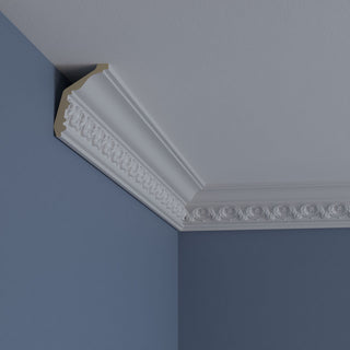 3 1/8"Hx2 3/8"Px3 7/8"Fx96 1/4"L, 2" Repeat, Irwin Crown Moulding