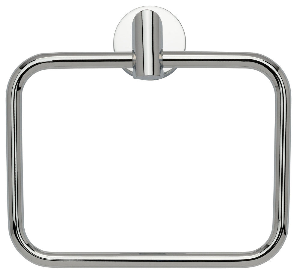 Circular Towel Holder, Polished