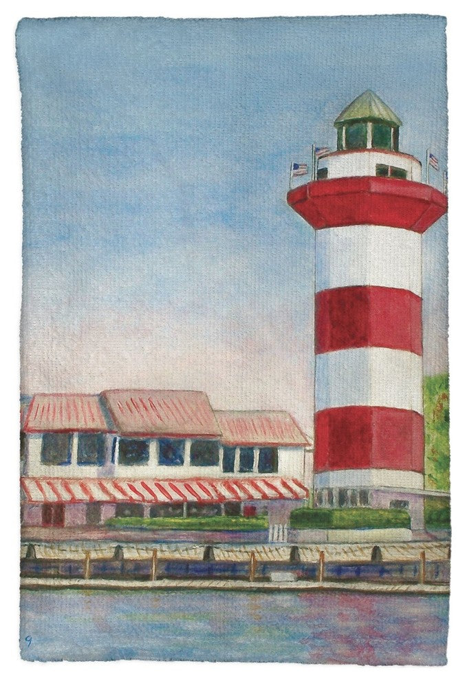 Betsy Drake Hilton Head Lighthouse Kitchen Towel
