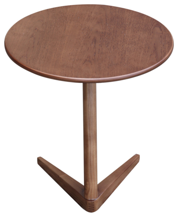 Modern Classics Saint End Table, Walnut