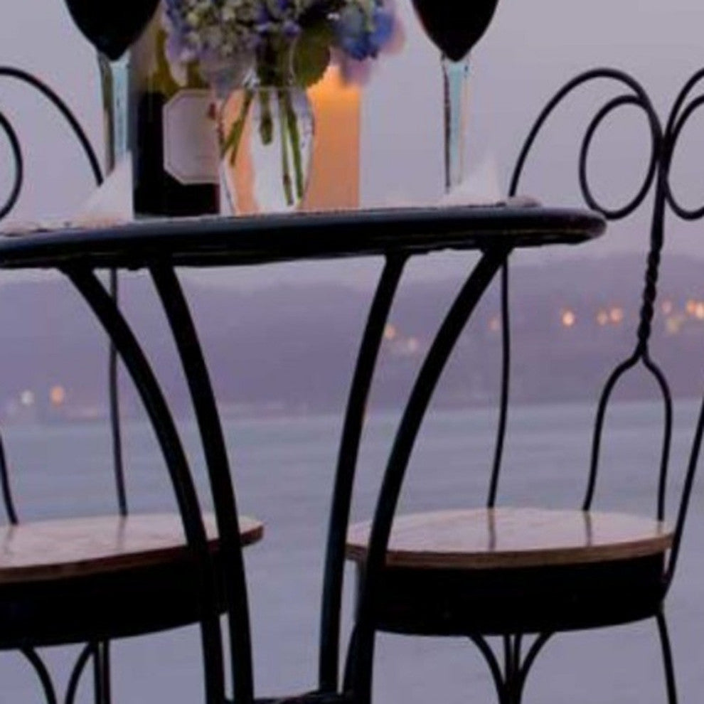 Up Close Bistro Caf" Golden Gate Bridge 4 Giclee Wrap Canvas Wall Art