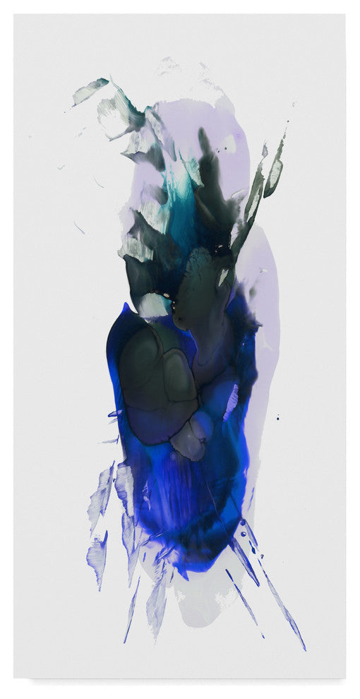Masters Fine Art ''Abstract Number 16'' Canvas Art, 16"x32"