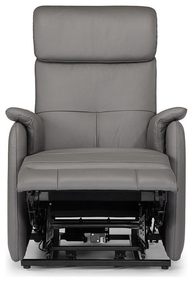 Ayre Reclining Lift Chair with Remote Control and Top Grain Leather
