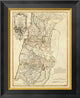 "Composite: Terrae Sanctae, 1782"  by Guillaume de Lisle, 17x20"