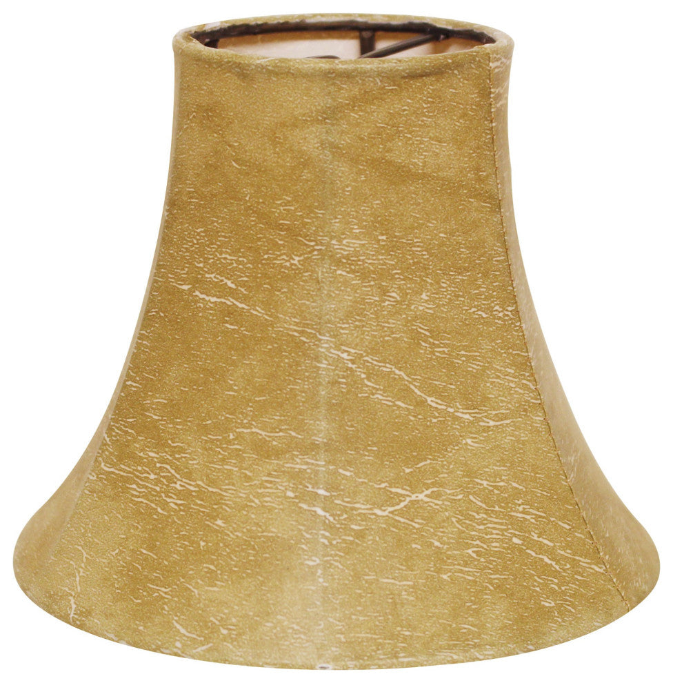 5" Antique Parchment Set of 6 Empire Slanted Chandelier Lampshades
