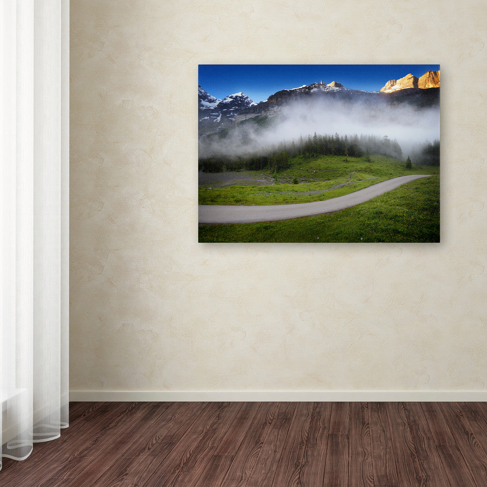 ''Morning Sound Clouds'' Canvas Art by Philippe Sainte-Laudy