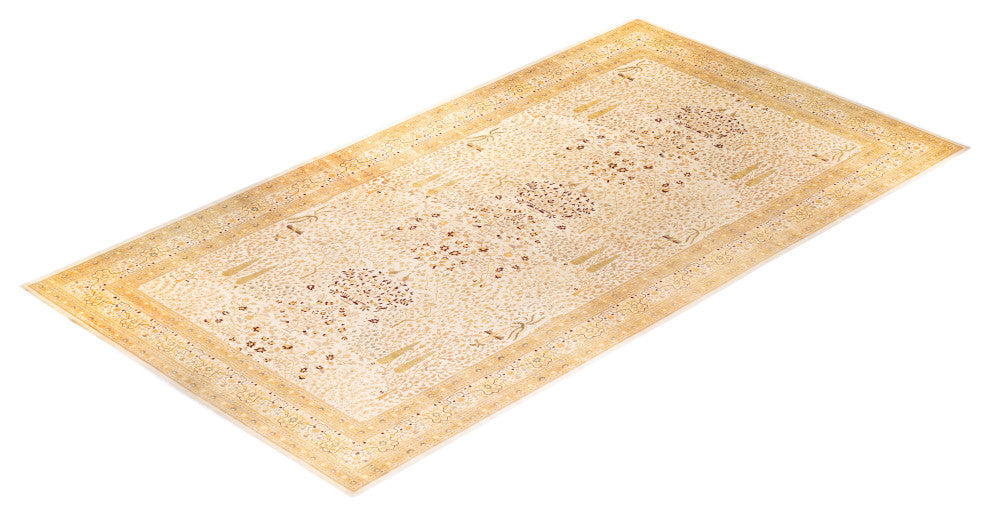 Mogul, One-of-a-Kind Hand-Knotted Area Rug Ivory, 12' 2" x 22' 0"