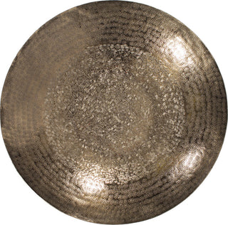 Howard Elliott Deep Bronze Decorative Bowl with Chisel Texture - Large