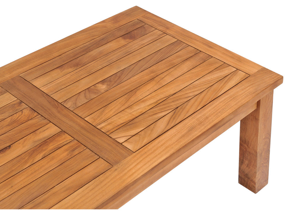 Teak Wood San Diego Outdoor Patio Coffee Table