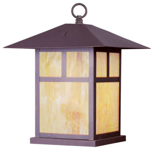 Livex Lighting 1 Light Bronze Outdoor Column Mount - 2144-07