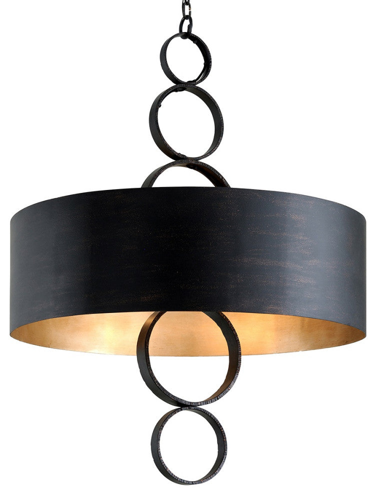 Rivington 8 Light Pendant - Charred Copper Finish