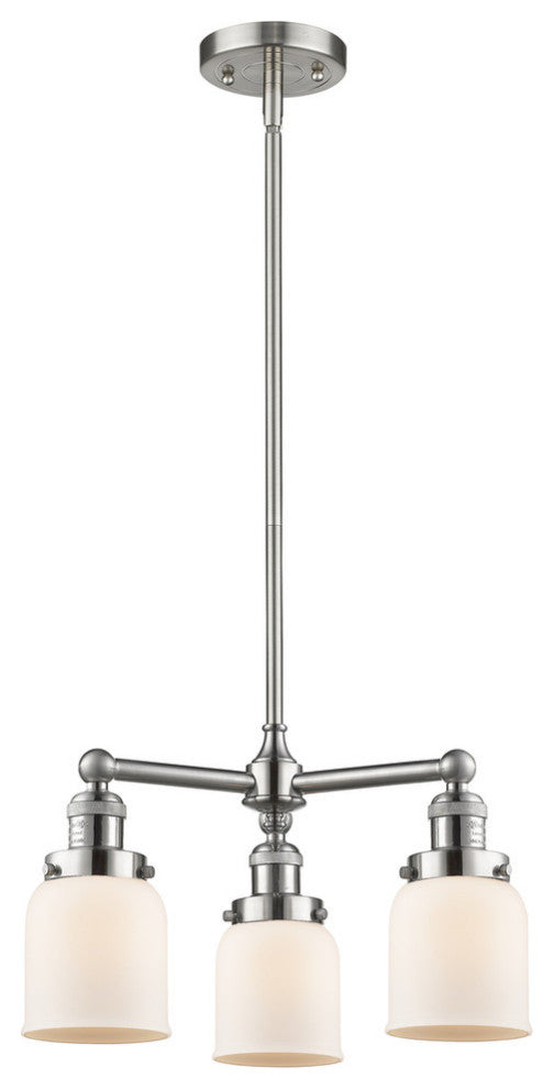 Innovations Lighting 207-Sn-G51-Led 3 Light Dimmable Led Chandelier
