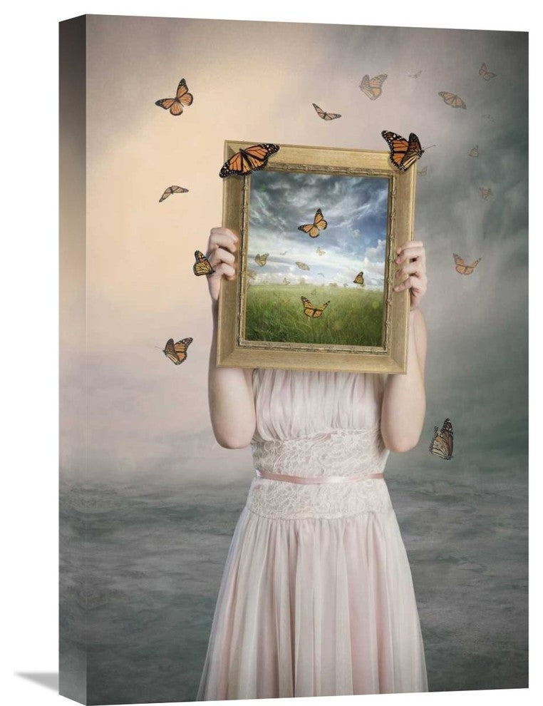 "Set Them Free" Stretched Canvas Giclee by Baden Bowen, 15x22"