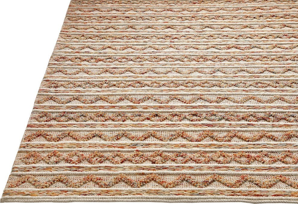 Heirloom 91004-199 Area Rug, Multi and Ivory, 8'x11'