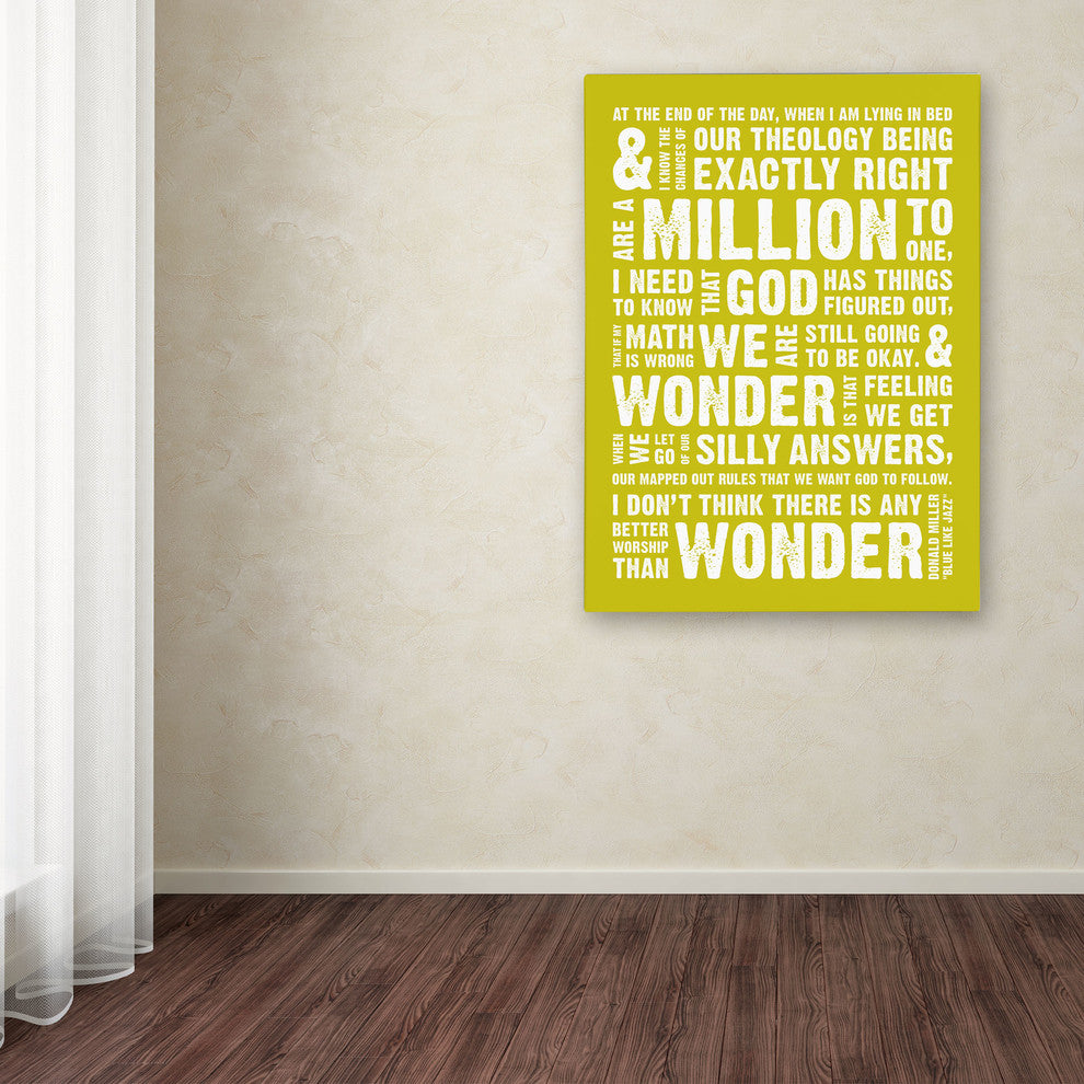 'Wonder as Worship VI' Canvas Art by Megan Romo