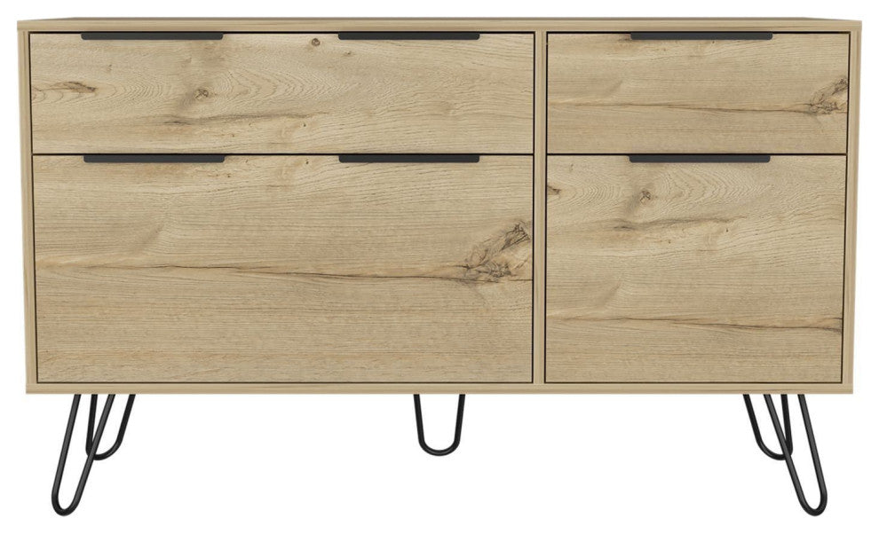 Begonia Double Dresser, Light Oak