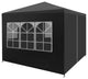 vidaXL Party Tent 9.8'x9.8' Anthracite