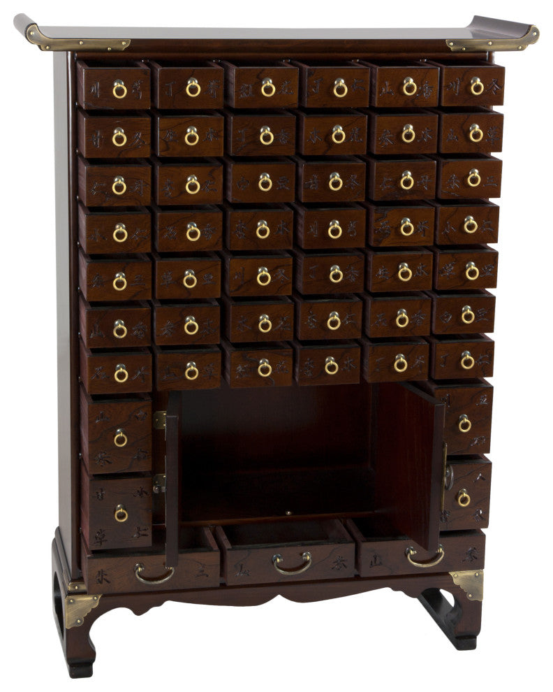 Korean Antique Style 49 Drawer Apothecary Chest