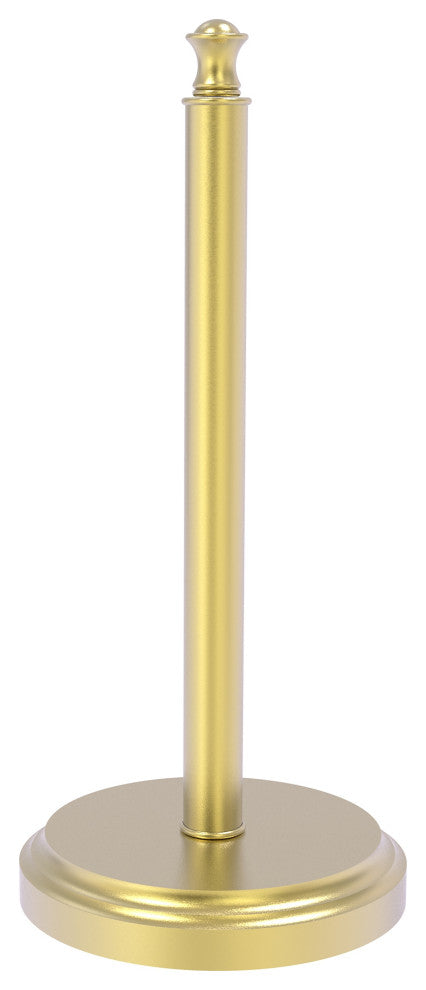 Carolina Counter Top Paper Towel Stand, Satin Brass