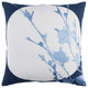 Surya Harvest Moon HR-002 20"x20" Pillow Kit, Pale Blue/Blue/Navy