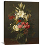 "Lilies, Roses, Passion Flowers" Canvas Giclee by Otto Diderich Ottesen, 24"x30"