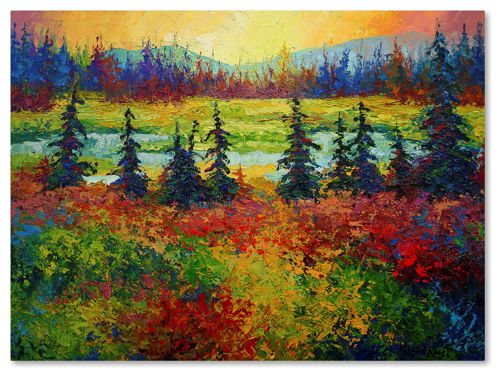 Marion Rose 'Ak' Canvas Art, 24 x 18