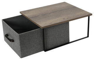 Stacking Storage Boxes With Laminate Top