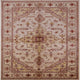 Ahgly Company Indoor Square Mid-Century Modern Area Rugs, 5' Square