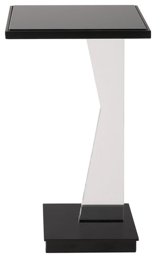 Uttermost Angle Contemporary Accent table