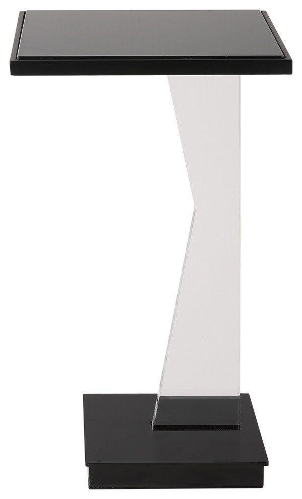 Uttermost Angle Contemporary Accent table