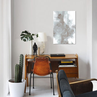 "Derive In Grey III" by Daniela Hudson, Canvas Print, 40"x26"