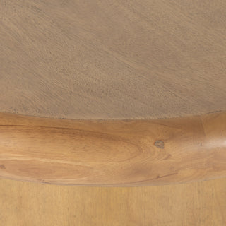 Zach Coffee Table-Burnished Parawood