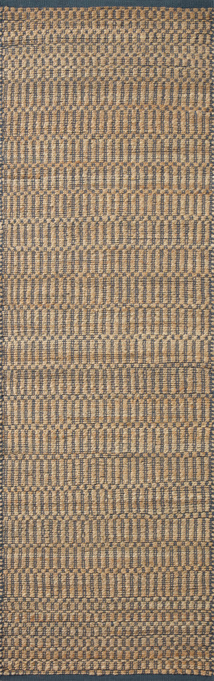 Angela Rose x Loloi Colton Natural / Navy 2''-0" x 3''-0" Accent Rug