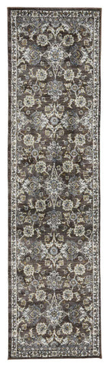 Jordan Bea Power-Loomed Polypropylene Area Rug, Brown, 2'7" X 10"
