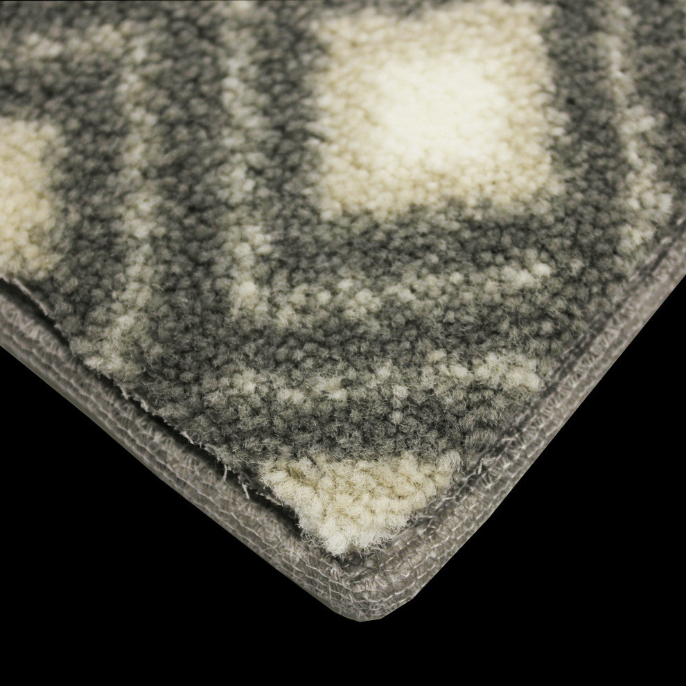 Diamond Design 3/8 Thick Indoor Area Rug Carpet, Camel, 8x10