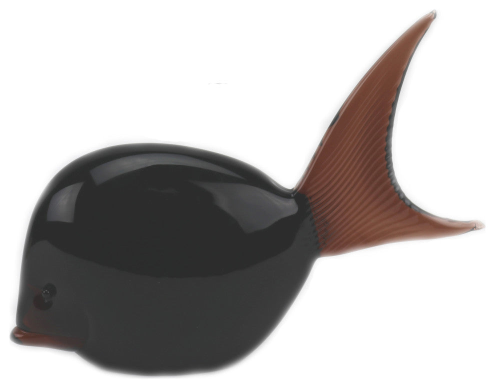 Murano Glass Tropical Fish Tobacco